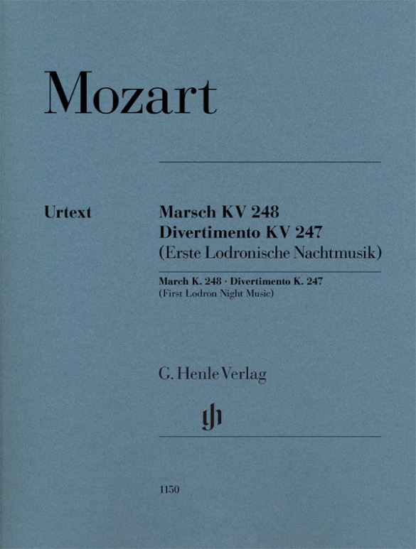 MOZART: MARCH AND DIVERTIMENTO F MAJOR K. 248 AND K. 247
